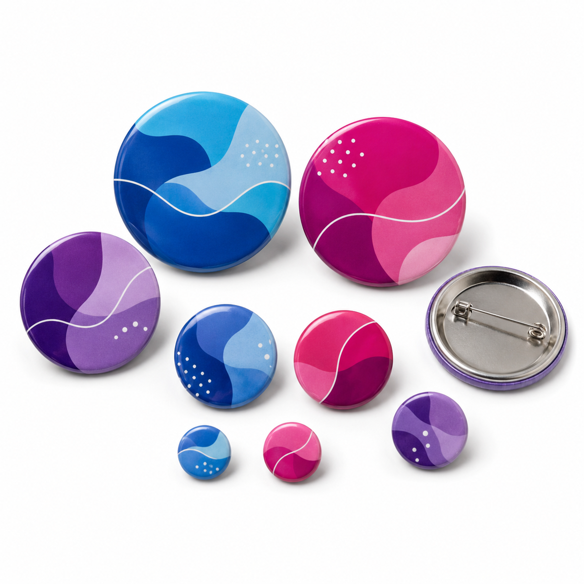 Uma Face Com Chaveiro — Bottons e Pins Personalizados — imagem 2