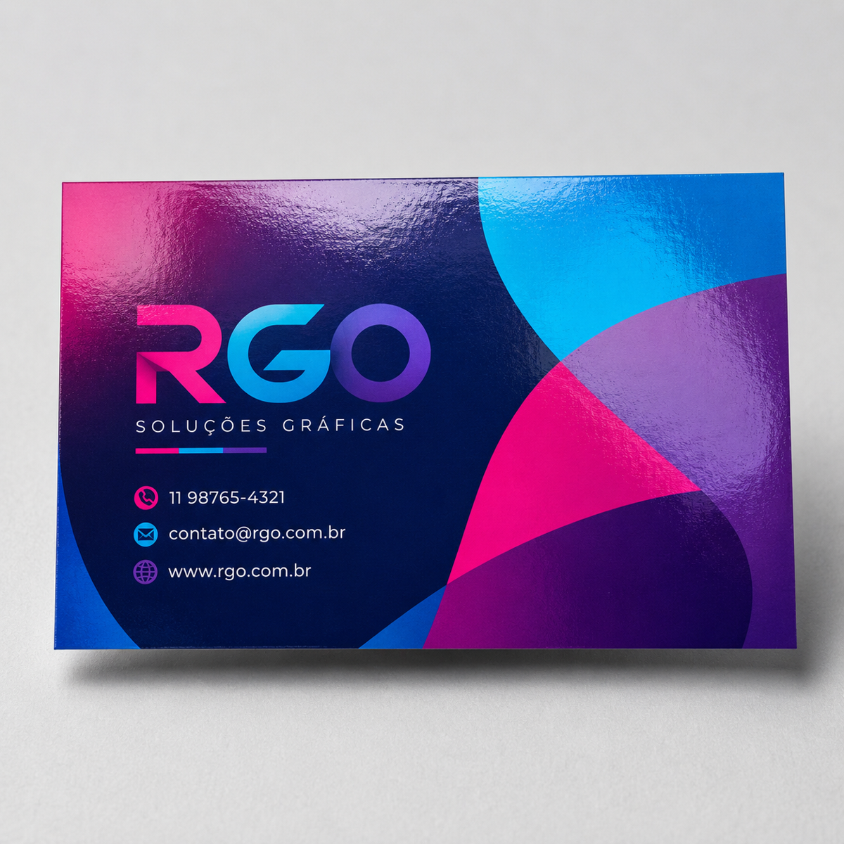 Reciclato 240g — Cartões De Visita Europeu — imagem 2